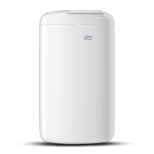 Abfallbehälter Tork für Damenhygiene 5lt weiss B3 H:38cm B:19cm T