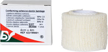 Cohesive elastische Fixierbinde latexfrei 4 m x 4 cm