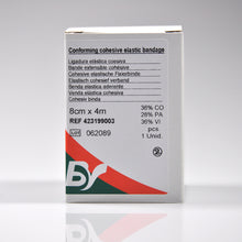 Cohesive elastische Fixierbinde latexfrei 4 m x 8 cm