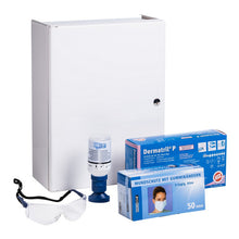 Safety-box mit Inhalt weiss