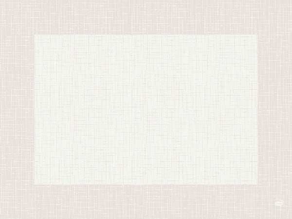 Dunicel Tischsets Linnea weiss 30 x 40 cm