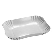Pommes-Frites-Schale Karton, beschichtet, weiss, 13x18x3cm