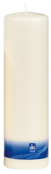 Stumpenkerzen champagner 88 x 300 mm