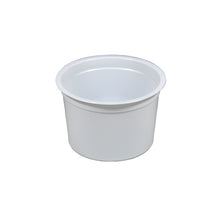 Rundschale 340ml C-PET, weiss, Ø 100