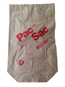 Kehrichtsäcke 60lt aus Papier beige 55x90/23cm