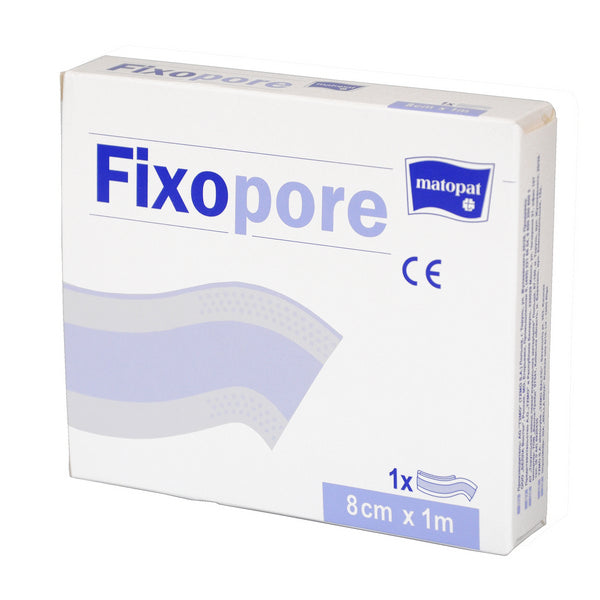 Fixopore Vlies-Pflaster mit Wundverband 8 cm x 1 m