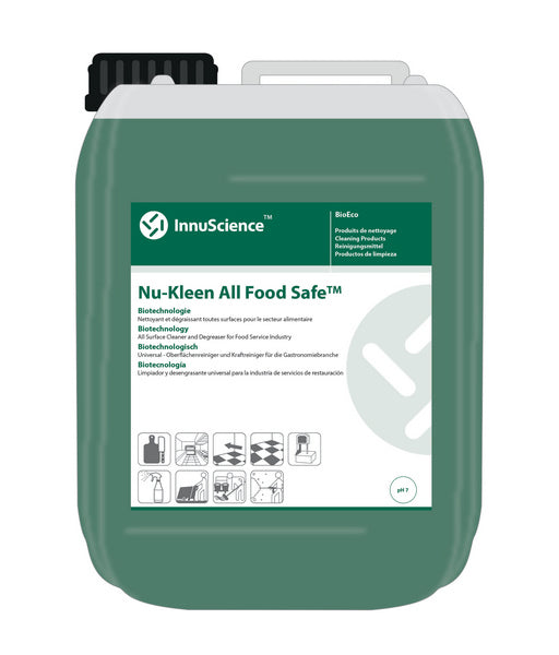 Nu-KleenAll FoodSafe Biotechnologischer Reiniger & Entfetter 10 L