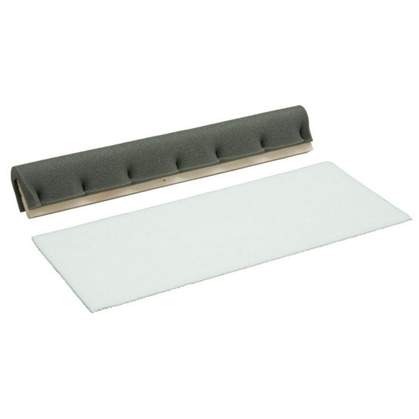 Plüsch- Anstreichlappen mit 1 Anstreichschwamm 41 x 18 cm