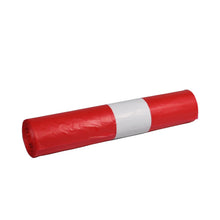 Wäschesäcke PE-HD, 0.035mm Rot, 20 Säcke/Rolle 320/280x1200mm