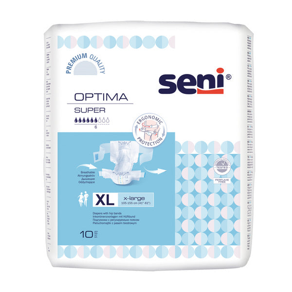 Seni Optima Super Gr. XL Vorlage mit Hüftband