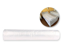 Bettenhülle HD-PE für Staubschutz transparent 320x95cm, 200 Stück
