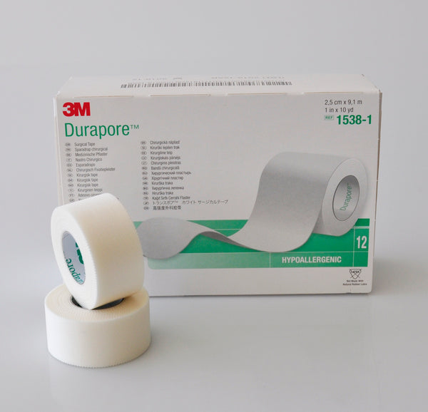 Durapore      1538-1 Seidenheftpflaster weiss 2,5 cm x 9,14 m
