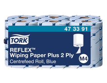 Putztuchrollen Midi Reflex Comet blau, 2-lg, 150m, M4 450cps, 33.