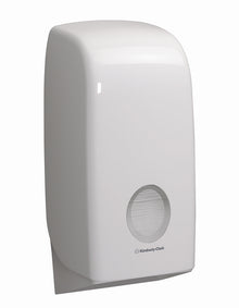 Aquarius Spender für Einzelblatt Toilet Tissue, weiss, aus schlag