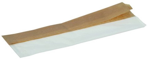 Sandwichbeutel Papier/Fenster PET braun/PE-Beschichtet 32x12cm
