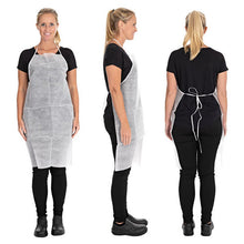Einwegschürze Vlies PP-Vlies 40g/m2 weiss 90x70cm