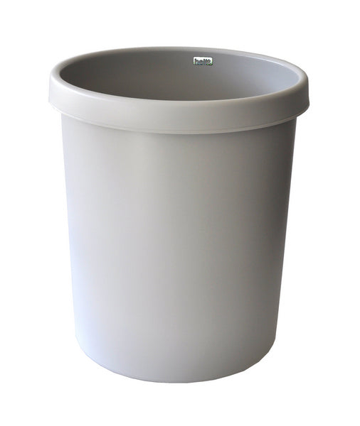 Helit Papierkorb rund lichtgrau 18 l, Ø 315 mm