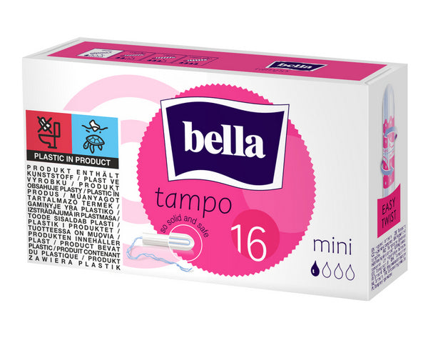 Tampon Bella MINI easy twist ohne Applikator 20 x 16 Stk.