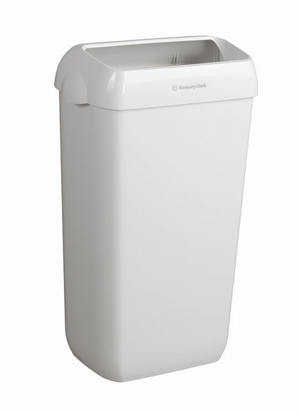 Abfallbehälter Aquarius Sammelbox aus Kunststoff,weiss 56,9x42,2x