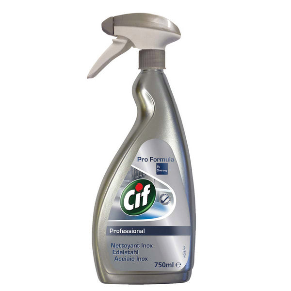 Cif Professional Edelstahl & Glas 750 ml