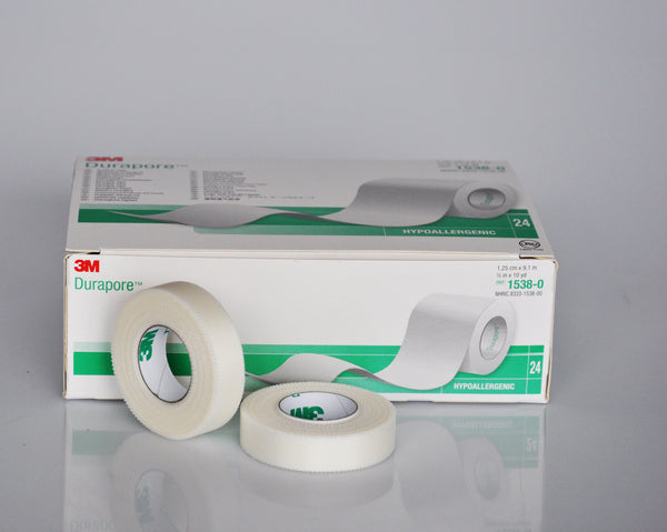 Durapore      1538-0 Seidenheftpflaster weiss 1,25 cm x 9,14 m