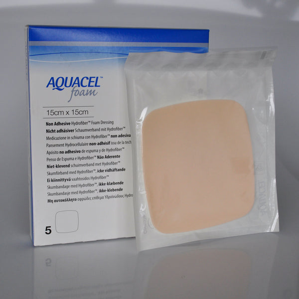 Aquacel Foam nicht- adhäsiv Silikon- schaumverband 15 x 15 cm