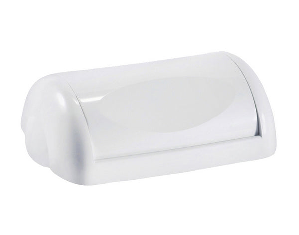 Schwenkdeckel zu Abfallbehälter weiss 330x220 mm