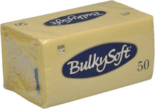 Servietten Bulkysoft 2-lagig, 1/8 Falz champagner 33x33cm