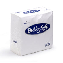 Servietten Bulkysoft 3-lagig, 1/4 Falz weiss 40x40cm