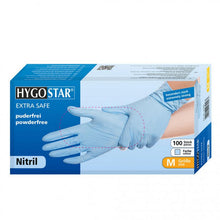 Handschuhe Nitril Extra SAFE blau, puderfrei S