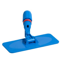 Randreinigungsgerät mit Stieleinsatz blau