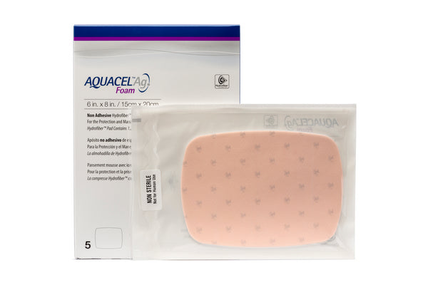 Aquacel Ag Foam Silberschaumverband nicht-adhäsiv 15 x 20 cm