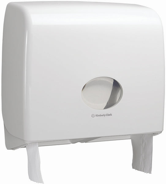 Aquarius Spender für Toilet Tissue Jumbo, weiss H38,2xB44,6xT13cm