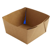 Foodschale "Viking" Block Box, 1200 ml braun, max. 100°C 140x140x