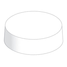 Gläserdeckel CAPS Mattkarton, 250g/m2 weiss ø 76 mm
