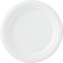 Teller aus Bagasse kompostierbar weiss Ø17cm