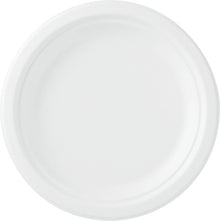 Teller aus Bagasse kompostierbar weiss Ø22cm