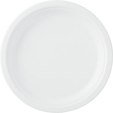 Teller aus Bagasse kompostierbar weiss Ø26cm