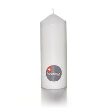 Zylinderkerzen weiss 70 × 200 mm