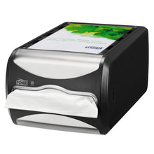 Thekenspender Tork Xpressnap N4 schwarz Kunststoff 191x145x307mm