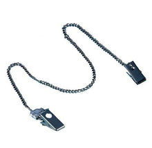 Serviettenhalter mit Kettchen aus Metall ca. 44 cm