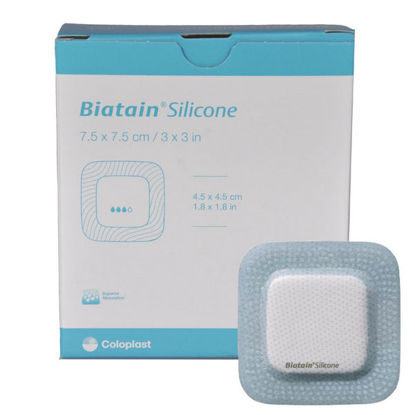 Biatain Silicone Schaumverband 7.5 cm x 7.5 cm