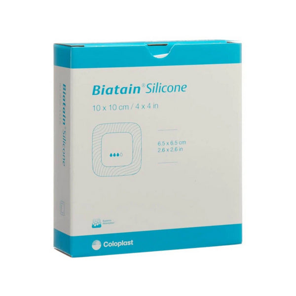 Biatain Silicone Schaumverband 10 cm x 10 cm
