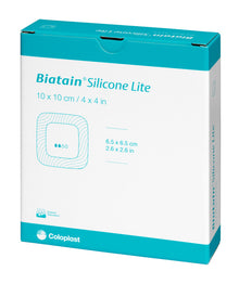 Biatain Silicone Lite Schaumverband 10 cm x 10 cm