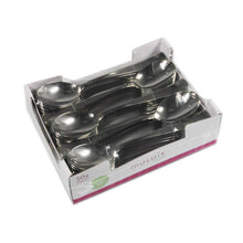 Löffel aus PS metallisiert silber 17 cm