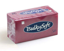 Servietten Bulkysoft 2-lagig, 1/8 Falz bordeaux 40x40cm