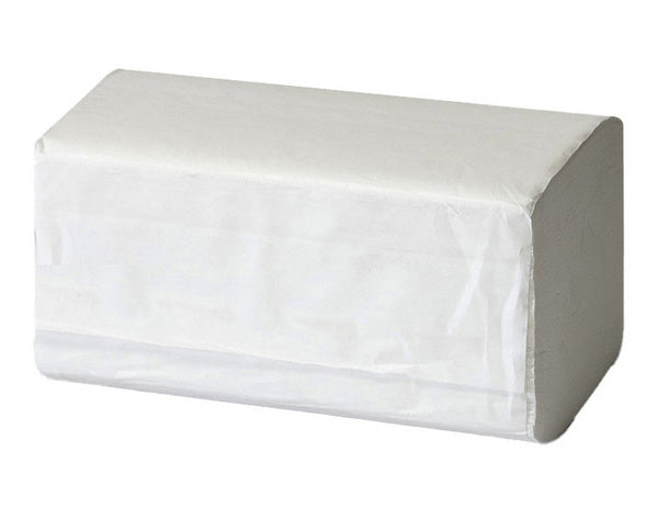 Handtücher V-Falz High grade, 2-lagig weiss,100% Zellstoff 24x21c