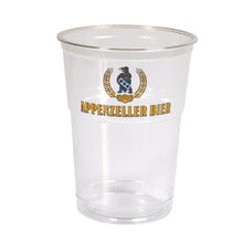 Becher 4dl RPET gee. "Appenzeller Bier" glasklar Ø 95 mm