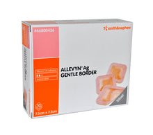 allevyn Ag Gentle Border Wundverband 7.5 x 7.5 cm