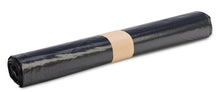 Kehrichtsäcke 110lt BUDGET, LD-PE 0.038mm, schwarz 355/345x1100mm